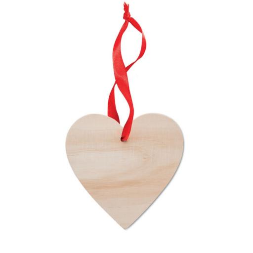 Διαφημιστικό Χριστουγεννιάτικο στολίδι Heart